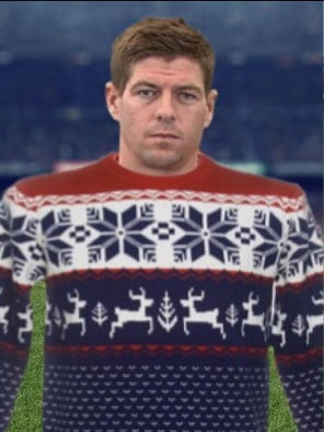 Steven Gerrard i ny Liverpools nye bortedrakt...